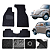 Tapete automotivo Para chevrolet Fusca 95 capacho Preto - Imagem 1