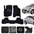 tapete automotivo Para Hyundai I30 capacho Preto - Imagem 1