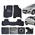 Tapete automotivo Para Hyundai I30 capacho Grafite - Imagem 1