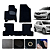 Tapete Automotivo para Sandero 2008 a 2024 Original Lanzi - Imagem 1