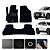Tapete Para Chevrolet Tracker 2025 A 2026 Original Lanzi - Imagem 1