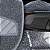 Tapete automotivo Para Volkswagen Golf 2002 a 2011 capacho Cinza - Imagem 8
