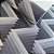 Papel de Parede Vinílico Importado Geométrico 3D Cinza e Prata - Rolo de 10 metros SPX50 - Imagem 1