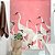 Papel de Parede Personalizado Cisne Rosa – Decoração Sofisticada para Lavabo, Sala e Hall - Imagem 3