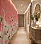 Papel de Parede Personalizado Cisne Rosa – Decoração Sofisticada para Lavabo, Sala e Hall - Imagem 2