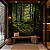 Papel de Parede Personalizado Floresta Verde - Imagem 1