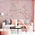 Papel de Parede Personalizado Flores e Pássaros - Imagem 1