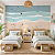 Papel de Parede Personalizado Quarto Infantil e Juvenil Dia de Praia - Mar - Imagem 1