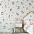 Papel de Parede Infantil Personalizado Non Woven Cute Unicórnios - Imagem 2