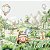 Papel de Parede Infantil Personalizado Safari Aquarela Non woven Sob Medida - Imagem 2