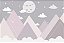 Papel de Parede Infantil Personalizado Montanha e Lua - 100 % Lavável Sob Medida - Non Woven - Imagem 2