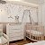 Papel de Parede para Quarto Infantil Personalizado Pendente Floral - Imagem 1