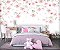 Papel de Parede para Quarto Infantil Personalizado Pendente Floral - Imagem 1