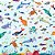 Papel de Parede Infantil Personalizado Animais Marinhos - Fundo do Mar - Imagem 2