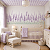 Papel de Parede Personalizado Quarto Infantil Lavanda Aquarela - Imagem 1