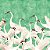 Papel de Parede Personalizado Cisne Verde Claro – Non Woven Premium, Lavável e Sob Medida - Imagem 1
