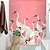 Papel de Parede Personalizado para Lavabo Cisne Rosa 100% Lavável - Feito Sob medida - Imagem 1
