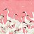 Papel de Parede Personalizado para Lavabo Cisne Rosa 100% Lavável - Feito Sob medida - Imagem 2