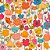 Papel de Parede Personalizado Flores Vibrantes - Imagem 2