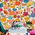 Papel de Parede Personalizado Flores Vibrantes - Imagem 1