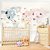 Papel de Parede Quarto Personalizado Infantil Color Mapa - Imagem 1