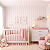 Papel de Parede Personalizado Quarto Infantil - Listras Rosa - Imagem 1