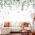 Papel de Parede Personalizado Quarto - Sala  Jardim Aquarela Borboletas - Imagem 1