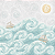 Papel de Parede Quarto Infantil Personalizado Mar Aquarela - Imagem 2