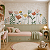 Papel de Parede Quarto Infantil Personalizado Flores Colors - Imagem 1