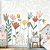 Papel de Parede Quarto Infantil Personalizado Flores Colors - Imagem 1