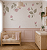 Papel de Parede Quarto Infantil Personalizado Jardim Suspenso Flowers - Imagem 1