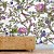 Papel de Parede Personalizado Flores e Pássaros Roxo - Imagem 1