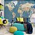 Papel de Parede Personalizado Mapa Mundi Atlas - Imagem 1