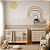 Papel de Parede Personalizado Quarto Infantil Arco-íris Assimétrico - Imagem 1