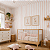 Papel de Parede Personalizado Quarto Infantil Listras em Aquarela Assimétricas Rosa - Imagem 1