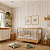 Papel de Parede Personalizado Quarto Infantil Listras em Aquarela Assimétricas Areia Vertical - Imagem 1