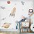 Papel de Parede Personalizado Quarto Infantil Espaço - Imagem 1