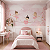 Papel de Parede Personalizado Quarto Infantil Três Bailarinas - Imagem 1