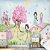 Papel de Parede Personalizado Quarto Infantil - Princesas - Imagem 1