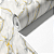 Papel de Parede Importado Textura Mármore Cinza com Dourado Vinílico VT63 - Rolo de 10 metros - Imagem 5
