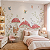 Papel de Parede Infantil Quarto Personalizado Cogumelos e Fadas - Imagem 1