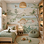 Papel de Parede Personalizado Infantil Quarto Menino Vila dos Dinossauros - Imagem 1