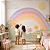 Papel de Parede Quarto Infantil Personalizado Arco-Íris Encanto - Imagem 1