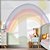 Papel de Parede Quarto Infantil Personalizado Arco-Íris Encanto - Imagem 1