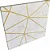 Papel de Parede Vinílico Importado Mármore com Zara em Dourado FN81 - Rolo de 10 metros - Imagem 1