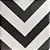Papel de Parede Vinílico Geométrico Chevron Preto e Branco Rolo de 10 MT EVX823 - Imagem 2