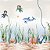 Papel de Parede Personalizado Quarto  Fundo do Mar Golfinho Infantil Sob Medida Non Wovem - Imagem 2