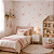 Papel de Parede Personalizado Quarto de Menina Butterfly Cute - Imagem 1