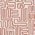 Papel de Parede Personalizado Abstrato  Maze Mocha Mousse - Imagem 2