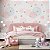 Papel de Parede Personalizado Quarto Infantil Menina Bolas e Estrelas - Imagem 1